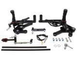 Kit Pedane Arretrate In Alluminio Racing Honda CBR 125 R