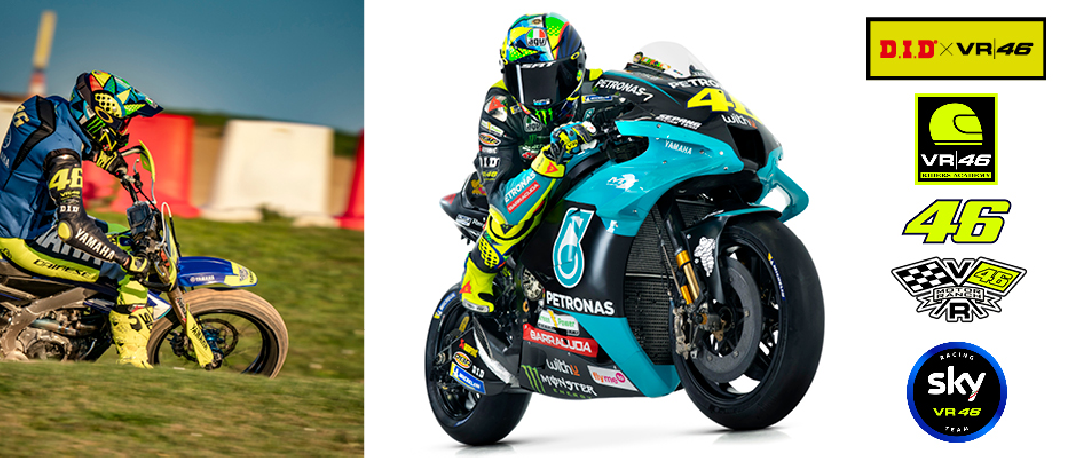 Catena DID X-RING 520 VR46 120 M - Valentino Rossi