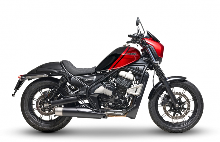 Moto Morini Calibro 700 rossa 