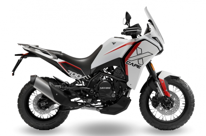 Moto Morini X-CAPE 700 bianca