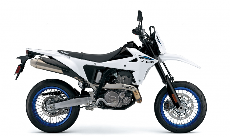 Suzuki DR-Z4SM bianca 