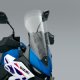 Parabrezza regolabile e paramani di serie Suzuki SV-7GX