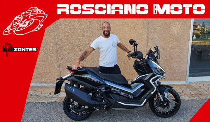 Scooter Cava de' Tirreni: Zontes 368G ADV Consegnato a Vincenzo