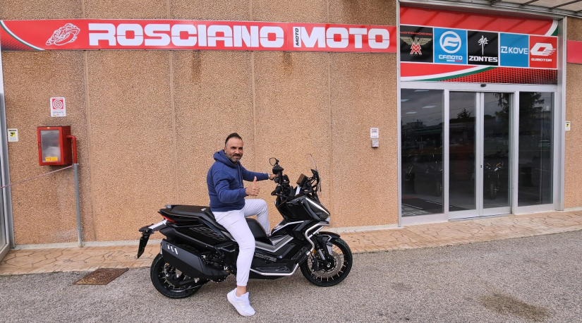 Scooter Zontes 368G salerno Grazie Renzo