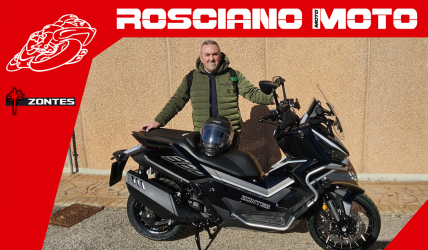 Scooter Napoli: Zontes 368G ADV Consegnato a Massimo