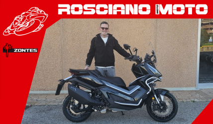 Scooter Fisciano: Zontes 368G ADV Consegnato a Renato