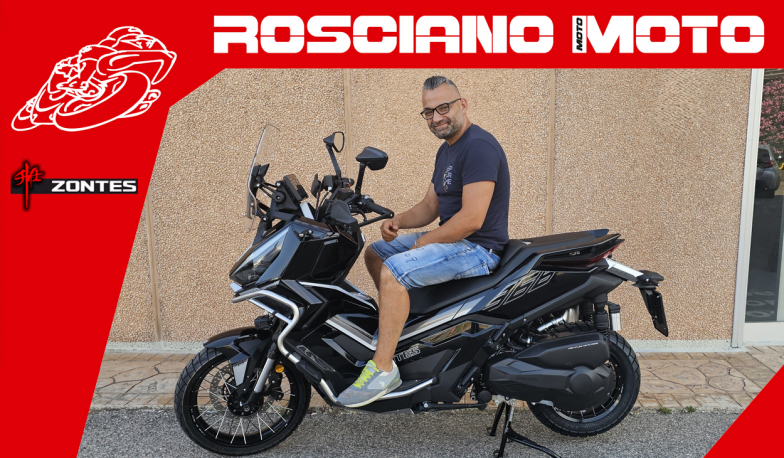 Scooter Avellino: Zontes 368G ADV Consegnato a Rocco