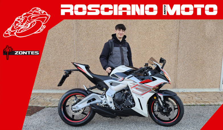 Consegna Moto Zontes 703 RR a Salerno da Rosciano Moto