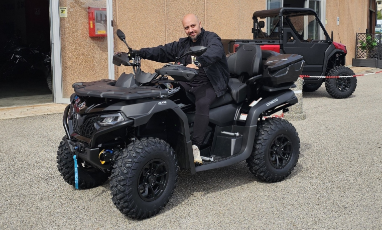 Cf Moto Cforce 520 : Cforce 520 Consegnato a Vincenzo
