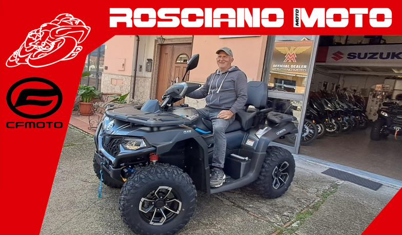 Cf Moto Cforce 625: Consegnato a Antonio