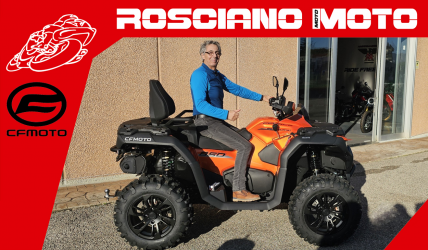 Quad Frosinone: CF Moto CFORCE 850 Consegnato a Franco