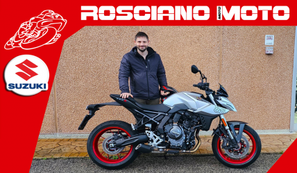 Moto Salerno: Suzuki GSX-8S Consegnata a Ignazio