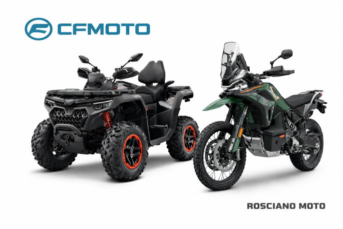 Moto e Quad CFMoto disponibili a Salerno da Rosciano Moto