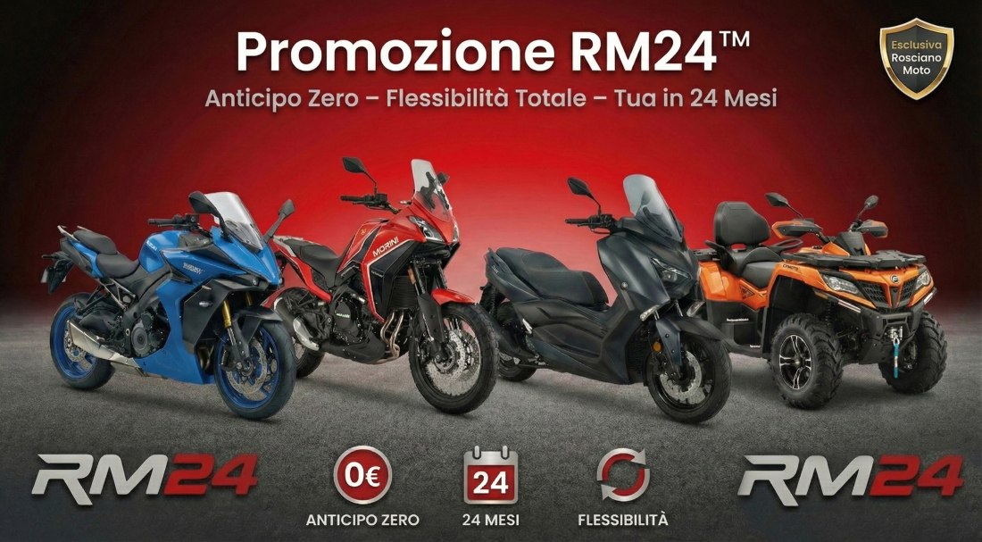 Promozioni Moto RM24 Rosciano Moto Salerno e Campania